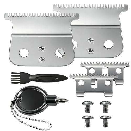 Ersatzklinge T-Blade kompatibel mit Andis T-Outliners GTO, GTX, GO und SLS Trimmern, 2 Stück