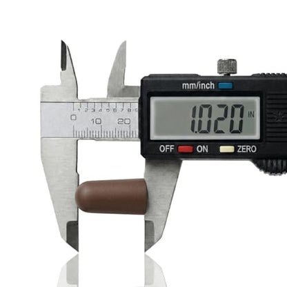 Happy Hippo Schaumstoff-Ohrstöpsel, 33 dB NRR, (50 Paar, 100 Ohrstöpsel), Maximaler Schutz für Schlafen, Elektrowerkzeuge, laute Arbeitsumgebungen (Dunkelbraun)