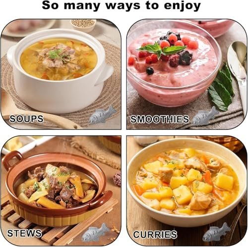 Eisen Fisch Kochwerkzeug – Natürliche Eisenquelle für Veganer, ideales Geschenk (1 Packung)