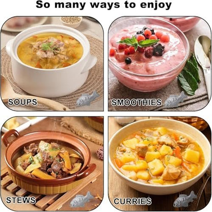 Eisen Fisch Kochwerkzeug – Natürliche Eisenquelle für Veganer, ideales Geschenk (1 Packung)
