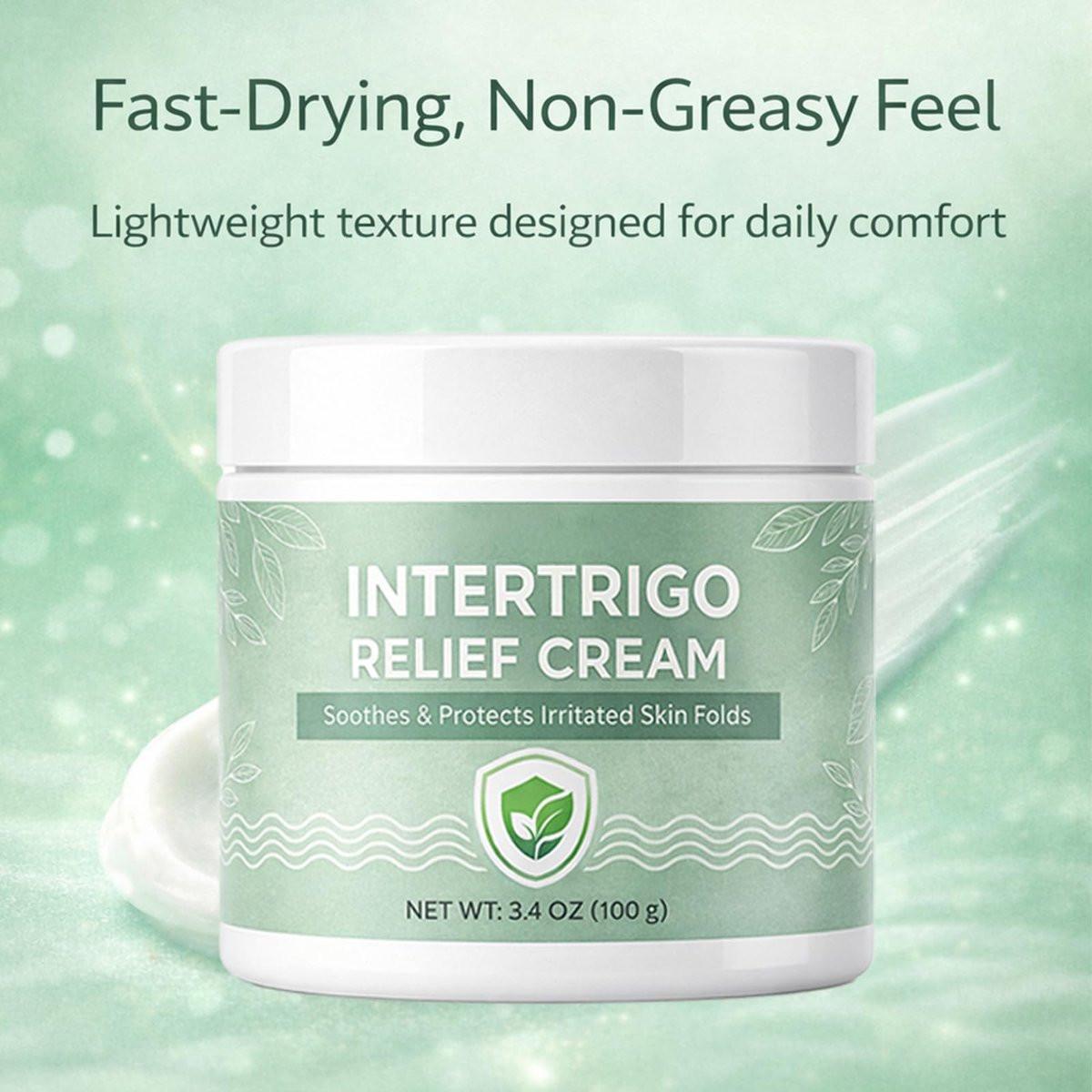 Vbolre Intertrigo Creme – Hautfalten-Barrierecreme für Feuchtigkeits- und Reibungsschutz, unterstützt Hautkomfort, schnell trocknende, nicht fettende Formel für reibungsanfällige Bereiche, 3,4 oz (100 g)