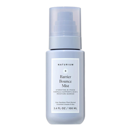 Naturium Barrier Bounce Mist – Feuchtigkeitsspendendes Gesichtsspray mit Urea, Squalan, pflanzlichem Ceramid & Aloe, 100 ml