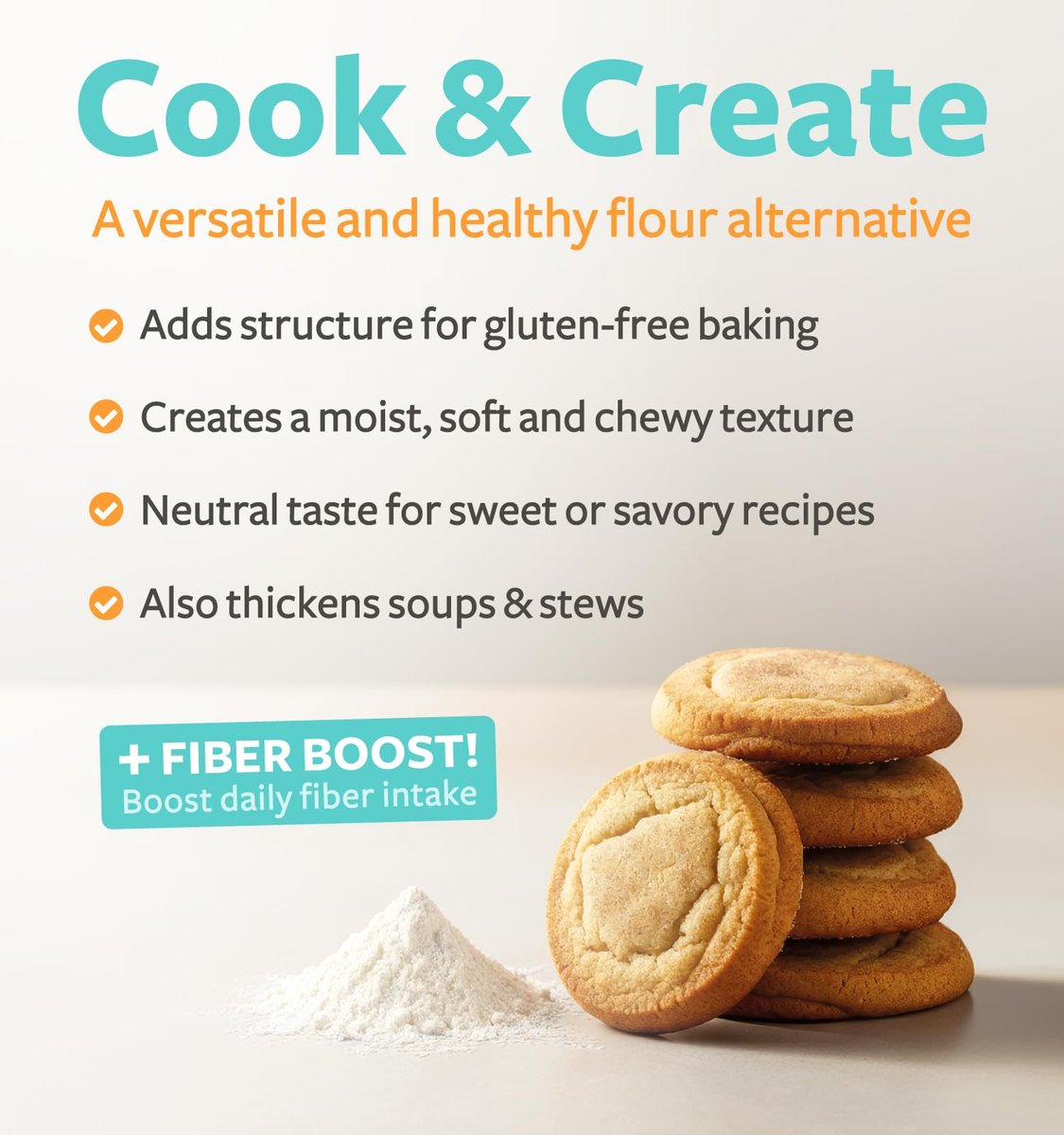 Bio Flohsamenschalenpulver Fein gemahlen – Ganzes Flohsamenschalen Bio-Faserpulver für Backen, Smoothies & mehr – Vegan, glutenfrei, ohne Gentechnik & ohne Füllstoffe (66 Portionen)