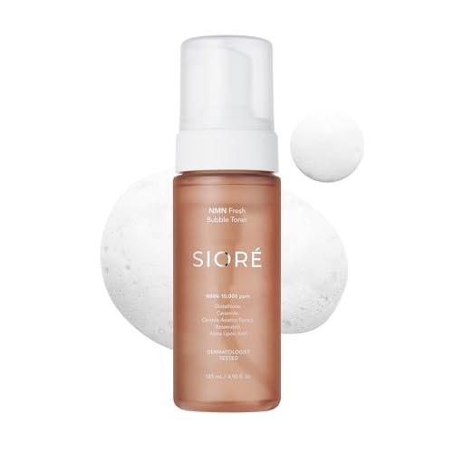 Siore NMN Fresh Bubble Toner – Glow-Boostender Toner mit 99% reinem NMN 10.000 ppm, Resveratrol, Centella, Niacinamid und Ceramid | Glasglanz-Haut | Koreanische Apotheken-Anti-Aging-Pflege