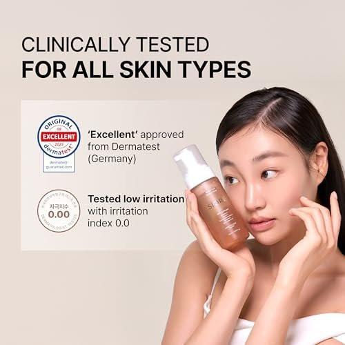 Siore NMN Fresh Bubble Toner – Glow-Boostender Toner mit 99% reinem NMN 10.000 ppm, Resveratrol, Centella, Niacinamid und Ceramid | Glasglanz-Haut | Koreanische Apotheken-Anti-Aging-Pflege