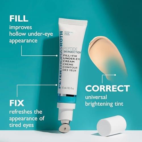 Peter Thomas Roth Full-Size Peptide Skinjection™ Solutions 2-teiliges Gesichts- & Augen-Set – Anti-Aging Peptid-Hautpflege-Set mit Augencreme und Feuchtigkeitscreme