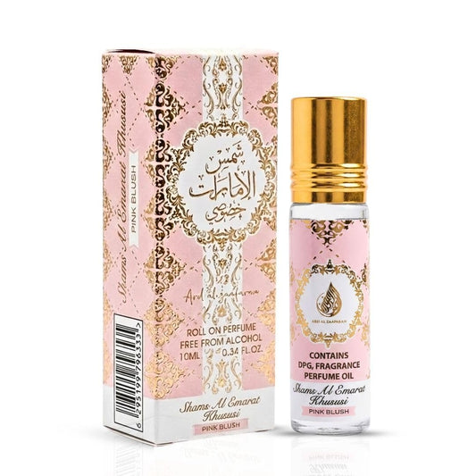 Ard al Zaafaran Pink Blush Shams Al Emarat Khususi Roll-On Parfümöl 10ml (0,34 FL OZ)