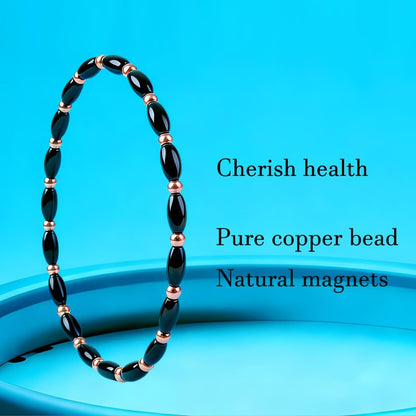 Drkao Kupfer Magnetische Knöchel-Armbänder für Damen und Herren – 2er-Pack Kupfer-Armbänder mit Magneten, ideal als Ostergeschenk für Partner, beste Freunde, Chef, Eltern oder Mutter