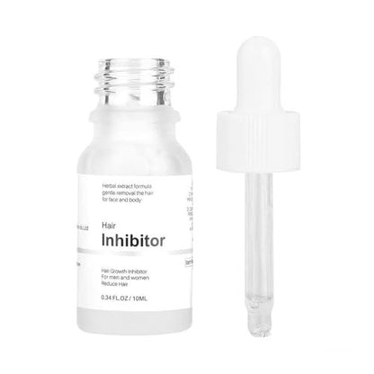 Mildes Haarwuchshemmer Serum, Feuchtigkeitsspendender Permanent Haarwuchshemmer mit natürlichen Pflanzenextrakten, Sanfte Beruhigung, Stoppt Haarwuchs für Gesicht/Arme/Beine/Bikini-Zone, Lotion, Unisex