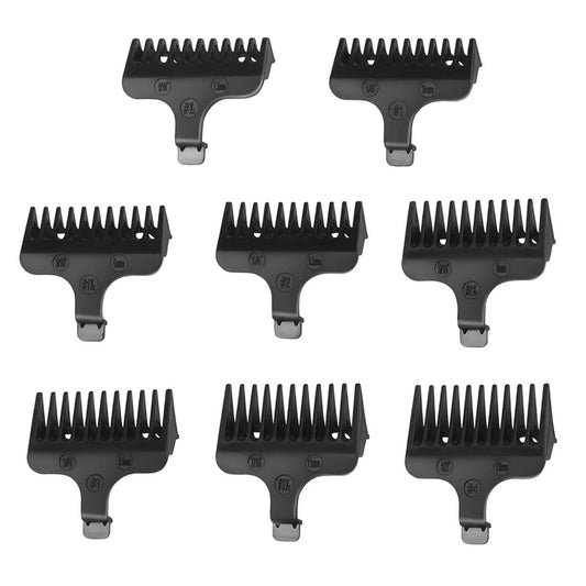 8-teiliges Ersatzkamm-Set, Kompatibel mit Bestimmten Wahl 40mm Abnehmbaren T-Blade Trimmer-Modellen