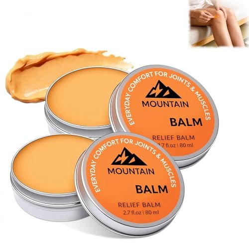 2er-Pack Mountain 3xBalm – Beruhigende Gelenk- und Muskelcreme für Knie, Füße und Rücken