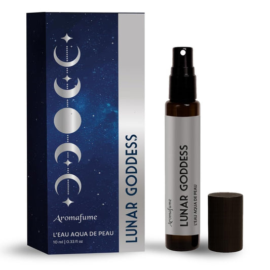 Lunar Goddess | 10ml Parfüm | Reisegröße | Blumig & Würzig | Jasmin, Eichenmoos | Alkoholfrei, Sauber | Eau de Parfum | Luxuriöser Duft | Premium Geschenk | Lang anhaltender Duft | Aromafume