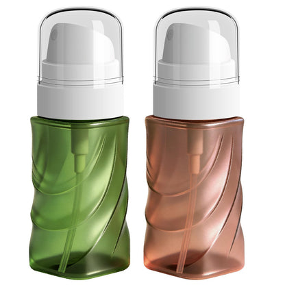 RNOAFMU 2er-Pack kleine Sprühflasche 60ml, Reisegröße Mini Feinsprühflasche, auslaufsicher & nachfüllbar, leere Sprühflasche für Haare, Gesicht, Pflanzen und Reinigung
