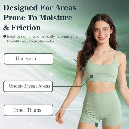 Lucift Intertrigo Creme – 2er-Pack Hautpflege für Hautfalten, Scheuern & Reibung, schnell trocknend, nicht fettend, tägliche Anwendung