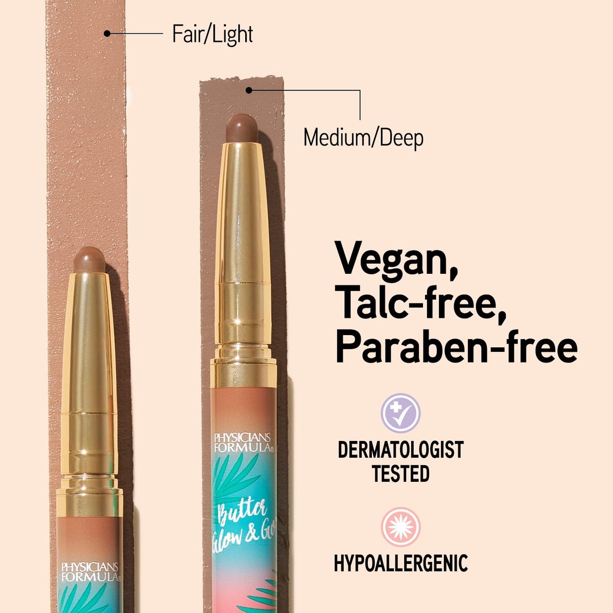 Butter Glow & Go™ Contour Stick – Fair/Light – Natürliche Konturierung für einen strahlenden Teint