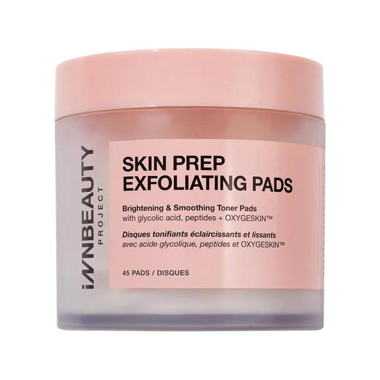 INNBEAUTY Project Skin Prep Aufhellende & Peeling-Tücher mit Glykolsäure, 45 Tücher