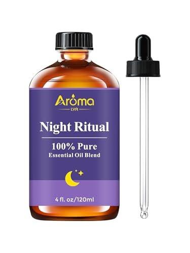 Night Ritual – 100% reine ätherische Ölmischung für die abendliche Routine, Diffuser-Öle für Zuhause, 4 Fl Oz