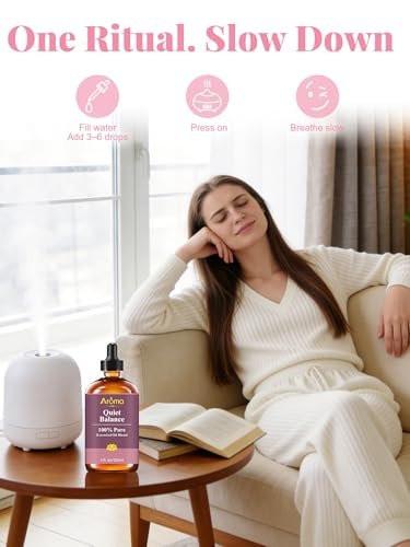 Quiet Balance – 100 % reine ätherische Ölmischung mit holzigen und harzigen Noten für Ruhe und Zentriertheit – 118 ml
