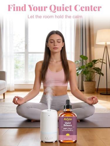 Quiet Balance – 100 % reine ätherische Ölmischung mit holzigen und harzigen Noten für Ruhe und Zentriertheit – 118 ml