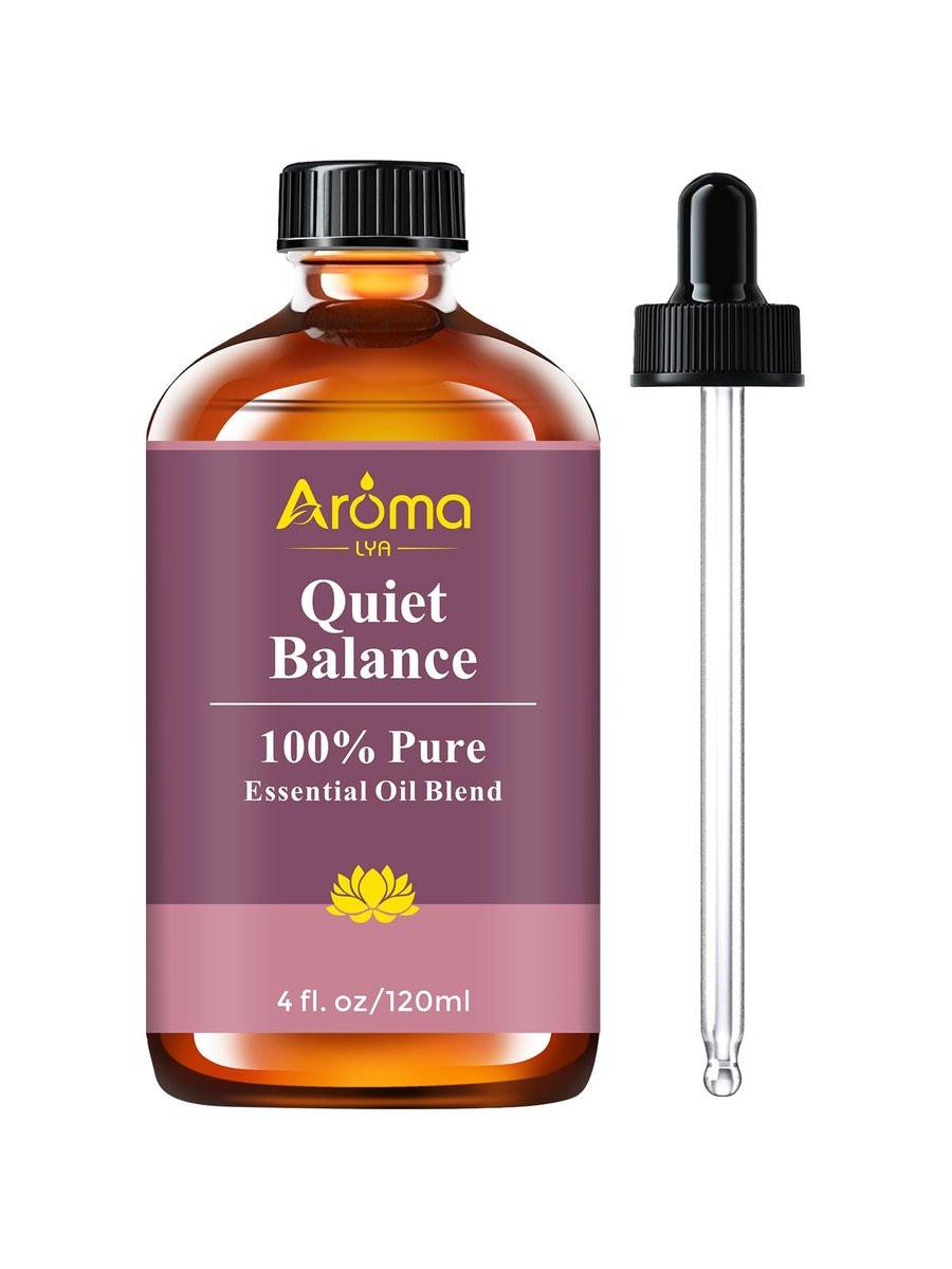 Quiet Balance – 100 % reine ätherische Ölmischung mit holzigen und harzigen Noten für Ruhe und Zentriertheit – 118 ml