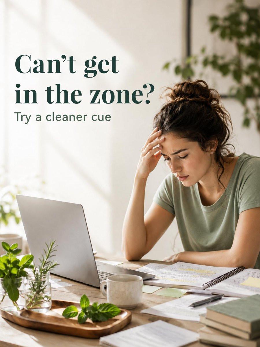 Clear Focus – 100 % reiner ätherischer Öl-Blend, kühl-zitrusartig-kräuterig, für konzentrierte und wache Stimmung, erfrischend – nie angespannt, für Diffuser, 118 ml