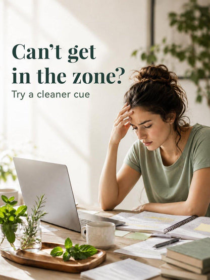Clear Focus – 100 % reiner ätherischer Öl-Blend, kühl-zitrusartig-kräuterig, für konzentrierte und wache Stimmung, erfrischend – nie angespannt, für Diffuser, 118 ml