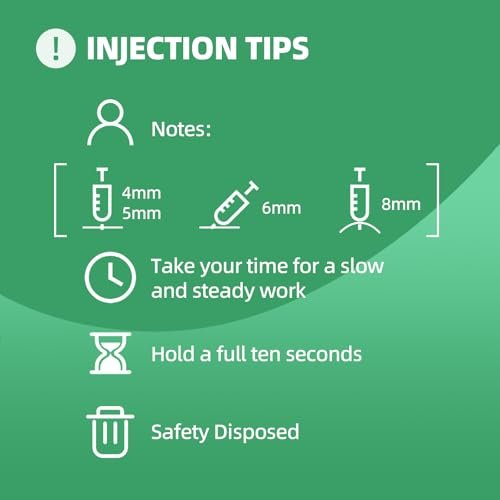 Sensifine Pen-Nadeln 32G x 4mm, 100 Stück, Universalkompatibilität mit den meisten Pen-Geräten
