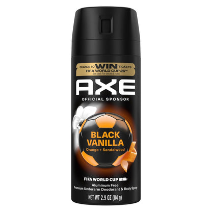 AXE Black Vanilla Body Spray – 72h Frische, aluminiumfrei, 82 ml