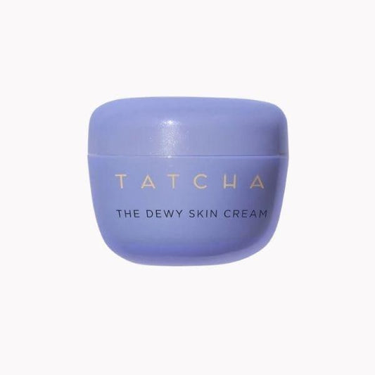 TATCHA The Dewy Skin Cream Reisegröße – Mini-reichhaltige Gesichtscreme zur Feuchtigkeitsversorgung, Füllung und Schutz trockener und Mischhaut