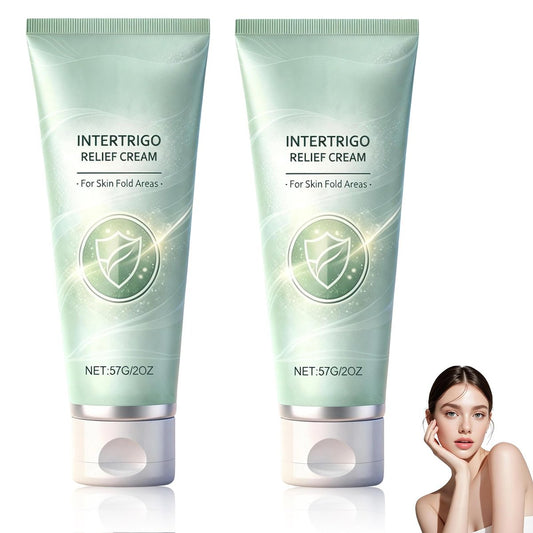 Intertrigo Creme – Pflegecreme für Hautfalten & Windelausschlag, beruhigt gereizte Haut, unterstützt Hautkomfort & Feuchtigkeitsmanagement (2 Stück)