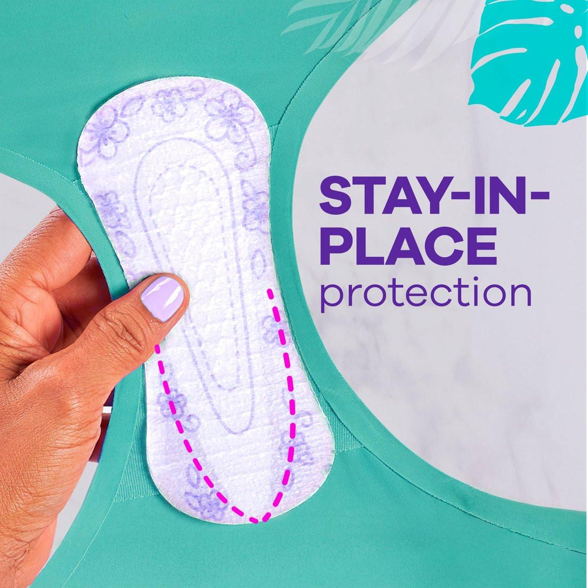 Always Daily Protect Multi-Style Einlagen, reguläre Länge, unparfümierte Slipeinlagen, bis zu 100% geruchsfrei und ohne Duftstoffe, Cleanguard Quilted Kern absorbiert Feuchtigkeit und Gerüche, 108 Stück