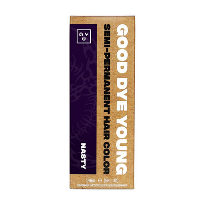 Good Dye Young x Rico Nasty Nasty Deep Purple – Semi-permanente Haarfarbe, vegan & tierversuchsfrei (148 ml)