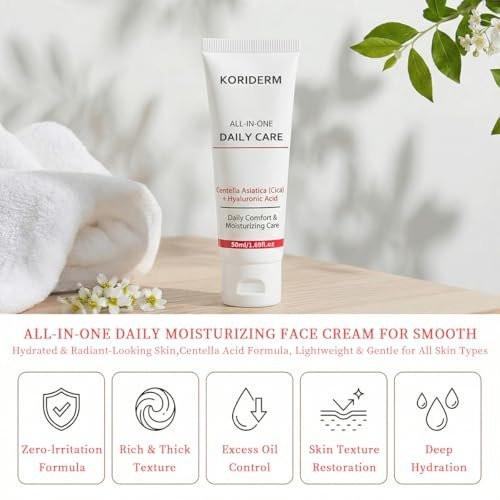 Koriderm Creme – Tägliche Feuchtigkeitscreme für alle Hauttypen – 50 ml