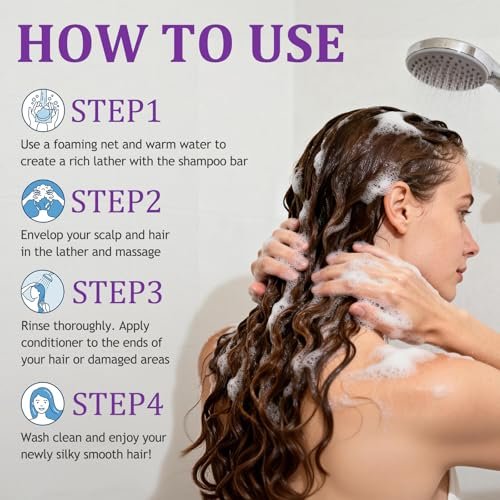 Blueberry Fields Shampoo & Conditioner Set mit natürlichem Blaubeerextrakt für dünner werdendes und trockenes Haar, Frizz-Kontrolle, Unisex (1 Set)
