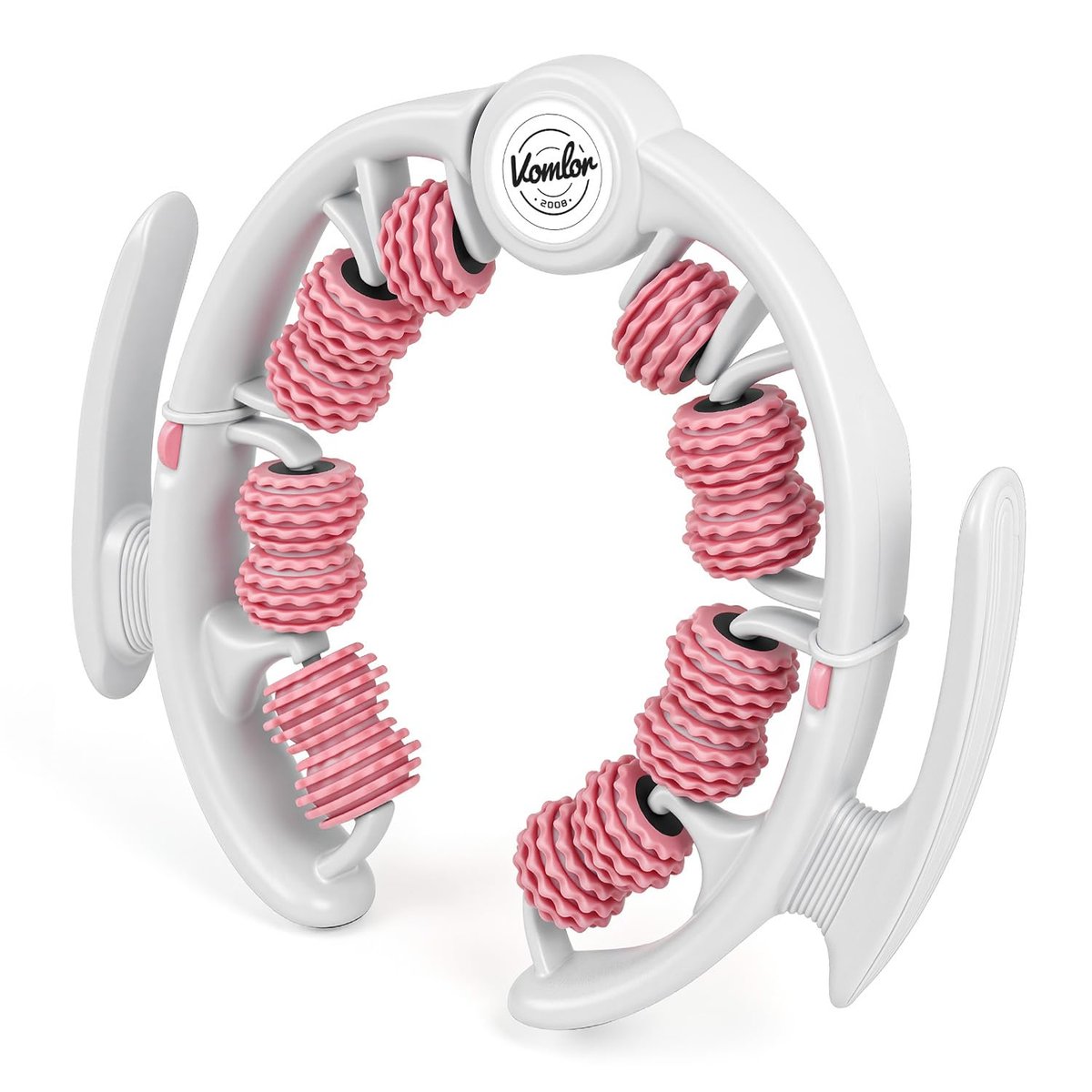 VOMLOR Cellulite Massage Roller – Lymphdrainage-Tool für Tiefengewebe-Faszienmassage – Muskelroller für Beine & Po, Anti-Cellulite-Massagegerät für Körperkonturierung und Hautglättung