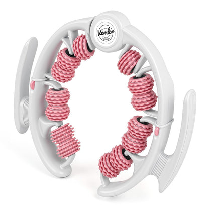 VOMLOR Cellulite Massage Roller – Lymphdrainage-Tool für Tiefengewebe-Faszienmassage – Muskelroller für Beine & Po, Anti-Cellulite-Massagegerät für Körperkonturierung und Hautglättung