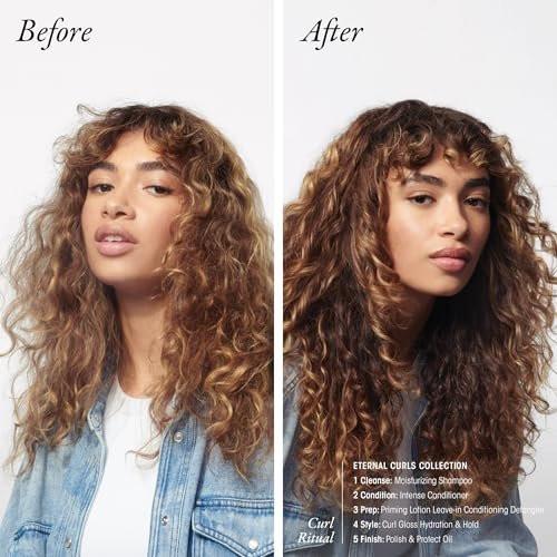 Oribe Eternal Curls Polish & Protect Oil – Nährendes Haaröl für welliges, lockiges & krauses Haar – Feuchtigkeit, Frizz-Reduktion & Definition – 100 ml