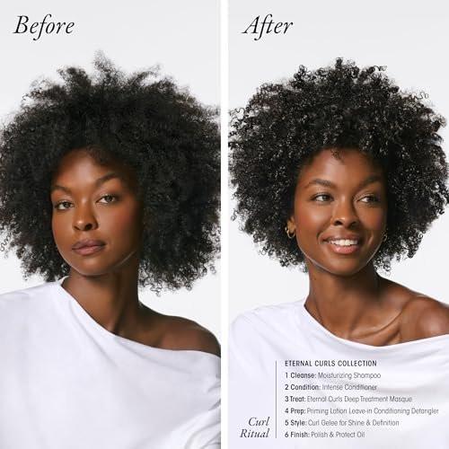 Oribe Eternal Curls Polish & Protect Oil – Nährendes Haaröl für welliges, lockiges & krauses Haar – Feuchtigkeit, Frizz-Reduktion & Definition – 100 ml