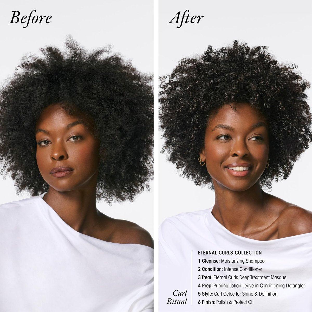 Oribe Eternal Curls Polish & Protect Oil – Nährendes Haaröl für welliges, lockiges & krauses Haar – Feuchtigkeit, Frizz-Reduktion & Definition – 100 ml