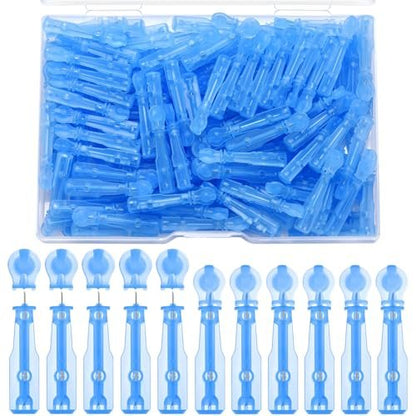 100 Stück sterile Pickel-Popper-Nadeln, extrafeines Akne-Extraktionswerkzeug für Mitesser und Whiteheads, professionelles Gesichtspflege-Set für klarere Haut