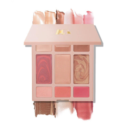 LAURA GELLER The Best of the Best Cream Full Face Palette | All-in-One Cream Palette für Gesicht, Augen & Lippen | Feuchtigkeitsspendendes Make-up für reife Haut
