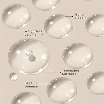 LolaVie Peptide Plumping Volume Spray – 5x mehr Volumen – Hitzeschutz bis 450°C – Feuchtigkeitsspendend & geschmeidig – Für alle Haartypen – 150 ml