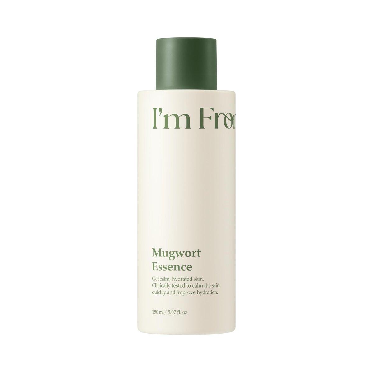 I’m From Mugwort Essence – Beruhigende Essenz für empfindliche Haut, feuchtigkeitsspendend & hautausgleichend, vegane koreanische Hautpflege 150 ml