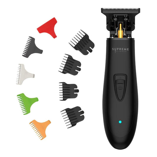 Supreme Trimmer T Shaper – Leiser, kabelloser Bart- und Haartrimmer für Männer | 120 Min. Laufzeit, DLC-Klinge, ideal für empfindliche Haut | ST5190