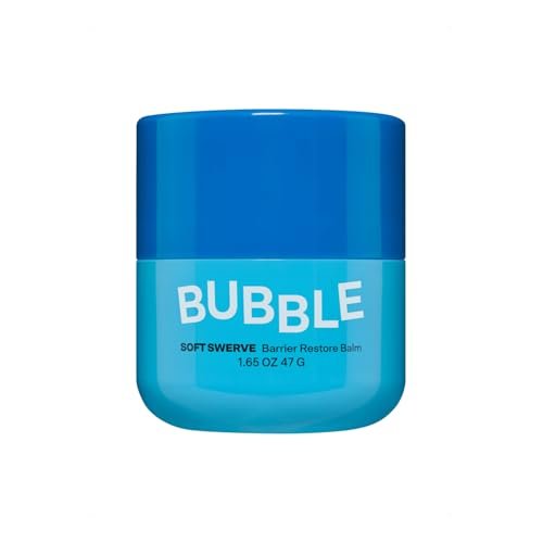 Bubble Skincare Soft Swerve Barrier Cream – Gesichtsfeuchtigkeitscreme für trockene Haut, Hautbarriere-Repair-Balsam mit Squalan, Sheabutter, Ceramiden & Niacinamid (47g)