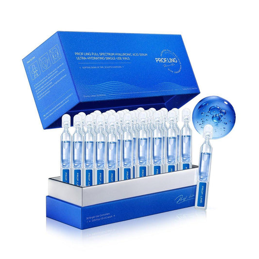 PROF.LING Hyaluronsäure Serum mit Kupferpeptiden – Vollspektrum für Microneedling & Nachbehandlung, Rötungen lindern, Anti-Aging, Feuchtigkeitsspendend, Beruhigend, für empfindliche Haut