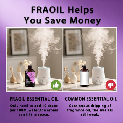 Lilac Essential Oil 120ml – 4 Fl Oz für Diffuser, Luftbefeuchter, Yoga, Reinigung, DIY Kerzen- und Seifenherstellung