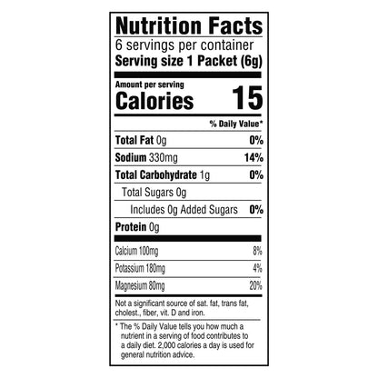 Kool-Aid Hydration Electrolyte Pulvergetränk, 6 Portionsbeutel für unterwegs, erfrischende Hydration, Blaubeer-Zitronen-Geschmack, Null Zucker, ohne künstliche Farbstoffe, 1,32 oz Box