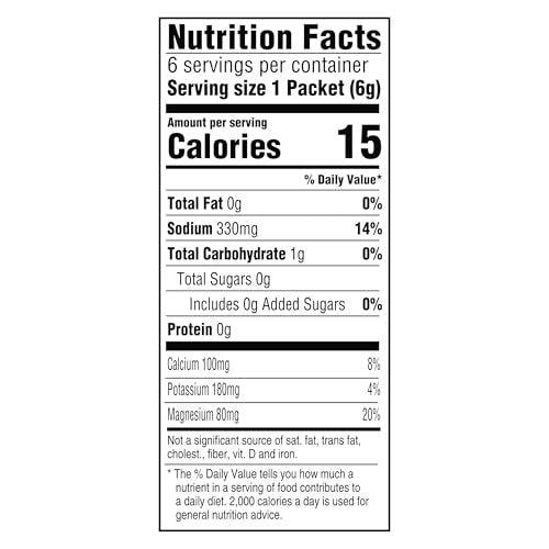Kool-Aid Hydration Electrolyte Pulvergetränk, 6 Portionsbeutel für unterwegs, erfrischende Hydration, Blaubeer-Zitronen-Geschmack, Null Zucker, ohne künstliche Farbstoffe, 1,32 oz Box