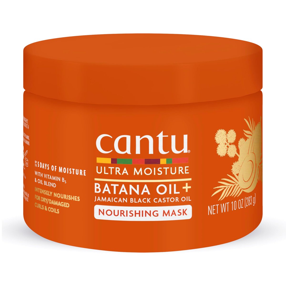 Cantu Ultra Moisture Nourishing Mask mit Batana-Öl + Jamaican Black Castor Oil, 283 g